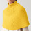Women's Knitted Turtleneck Shawl Wrap Solid Color 3