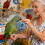 Rotating Windmill Toy for Parakeets and Small Birds 5