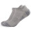 Men's No-Show Ankle Socks Gray 1