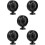5Pièces Ventilateurs Portables Pour USB Portable Noir Mat ABS 9