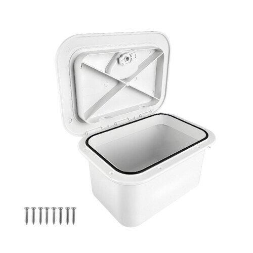 Marine Deck Storage Box Lockable Fishing Tackle Organizer 1 2
