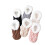 Women's Sherpa-Lined Slipper Socks with Grippers Set 1