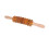 9-Rollen-Holz-Massage-Roller-Stick für Lymphdrainage, 40cm, Gelb 7