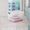 Clearance 2 Pack 66 Clear Storage Plastic Storage Box Container with Lid for organizing 3