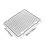 2/1pcs 11"x10" Nonstick Cooling Rack, Compatible with Half Sheet Pan, Oven Safe 3