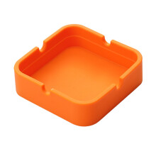 Cendrier en silicone incassable et facile à nettoyer, idéal pour le salon, les fêtes, l'intérieur et l'extérieur, et pour un usage quotidien