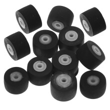 12pcs Replacement Cassette Tape Pinch Rollers Audio Pinch Rollers Radio Pinch Rollers