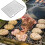 2/1pcs 11"x10" Nonstick Cooling Rack, Compatible with Half Sheet Pan, Oven Safe 6