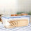 Plastic Bread Storage Box Airtight Food Storage Container Sandwich Bread Keeper With Lid Loaf Bread Container Kitchen Organizer 6