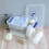 Clearance 2 Pack 66 Clear Storage Plastic Storage Box Container with Lid for organizing 7