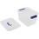 Clearance 2 Pack 66 Clear Storage Plastic Storage Box Container with Lid for organizing 8