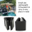 Golf Cart Windshield Fixing Clips Universal Rubber 2-Pack 5