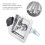 Stainless Steel T-Shape Folding Handle Lock 1 Pack 6