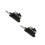 2Pièces Valve Commande Pied Multi-Voies Pour Réparation Auto 7