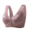 Women's Bras Open Front Trackless Underwire Plus Size Tank Bras for Women 4