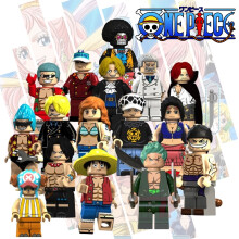 (Style A)One Piece Luffy Minifigures Nami Zoro Building Blocks Chopper Toy Set Kids Gifts