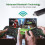 Controller di gioco wireless con ricevitore USB, design ergonomico, compatibile con Xbox One/S/X, PS3, Xbox Elite, Windows 10 2