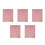 5Pièces -Lit Résistant Rose En Pour Table De Massage 4