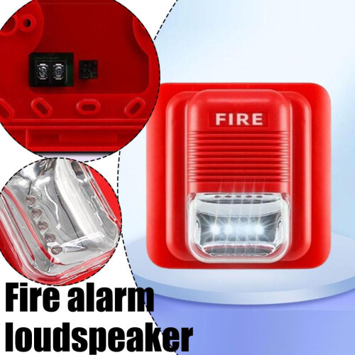 Fire Alarm Strobe Siren System for Home and Office 1