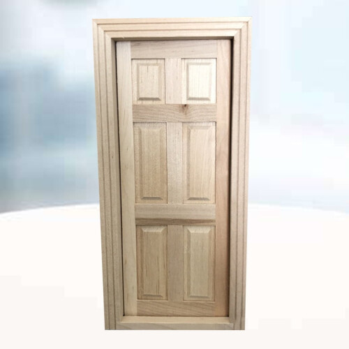 Minidørdekorasjon i heltre – 18x8,5 cm 1