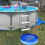 Foldable Foot Bath Basin – Portable Blue Soaking Tub 4