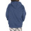 Women's Oversized Solid Hoodie with Kangaroo Pocket, Drop Shoulder Pullover – Compatible with Y2K Style 4
