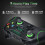 Controller di gioco wireless con ricevitore USB, design ergonomico, compatibile con Xbox One/S/X, PS3, Xbox Elite, Windows 10 5