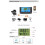 20W Portable Outdoor Solar Panel Kit Complete 12V Polycrystalline Silicon Usb Single 4