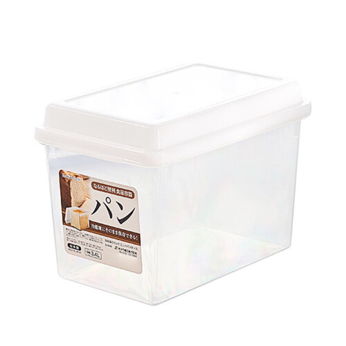 3.4L Airtight Bread Storage Box, BPA-Free, Stackable, Clear, for Kitchen Counter & Fridge – Compatible with Standard Bread Sizes 1