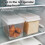 3.4L Airtight Bread Storage Box, BPA-Free, Stackable, Clear, for Kitchen Counter & Fridge – Compatible with Standard Bread Sizes 8