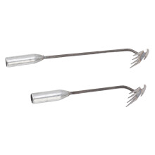 Mehrzweck-Unkrautentferner 2 Stück mit Metallgriffen 30cm/40cm Haushalt &amp; Garten