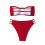 Women's Triangle Bikini String Bikini Set Two Piece Swimsuit Bathing Suits 5