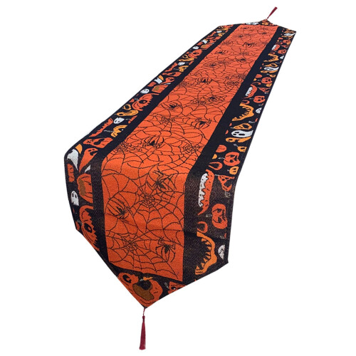 Halloween Table Runner Cotton Linen 70.8 x 12.9 in 1