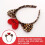 Cat Ears Headband Leopard Print Heart Shape 1 Pack 7