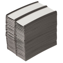 50 szt. magnetycznych uchwytów na etykiety z klipsem, praktyczny klips ekspozycyjny, magnetyczne etykiety cenowe