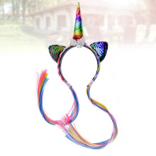 Pailletten-Kopfschmuck-Kostümaccessoire für Festivals, Damen, 1 Stück