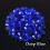 Crystal glass bicone beads deep blue 3mm 100 pcs 1