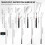 Telescoping Inspection Mirror Stainless Steel 5PCS 2