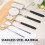 Telescoping Inspection Mirror Stainless Steel 5PCS 4