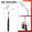Telescoping Inspection Mirror Stainless Steel 5 Pcs 6