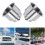 Stainless Steel Drink Holder with Drain for Marine Use 2