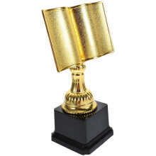 Reading Star Trophy Plastic Golden Book Award Football