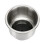 Stainless Steel Drink Holder with Drain for Marine Use 7
