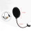 Double Layer Studio Microphone Filter Flexible Wind Screen Mic Shield 6