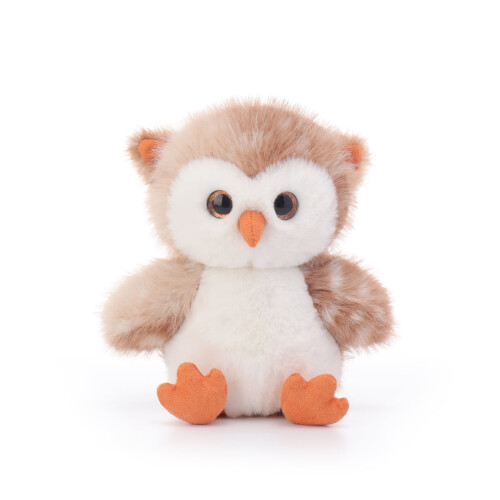 Coruja de Pelúcia da Floresta para Crianças - 17 cm (6,7 polegadas)