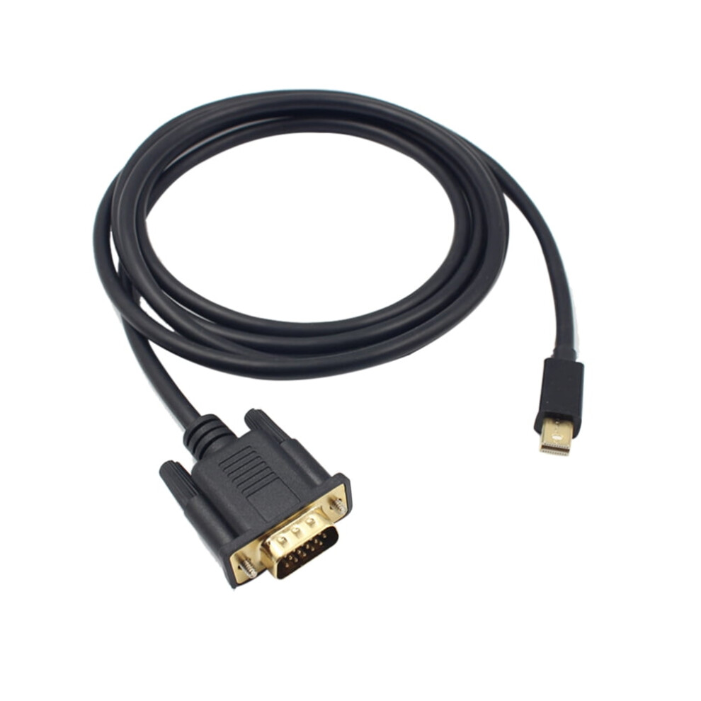 Display Cord For Monitor To Vga Cable 1Pack Black 9327961881051