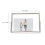 Table Photo Frame Wedding Picture Frames Easel Lovers Silver 2