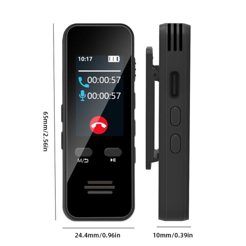 Digital Audio Voice Recorder Bluetooth-compatible Voice Activated (64GB) 1