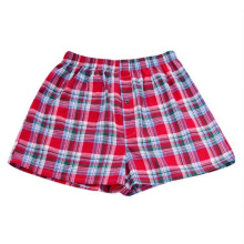 Casual Plaid Print Elastic Waist Men Underwear Summer Beach Pants Boxers Shorts,Random Color