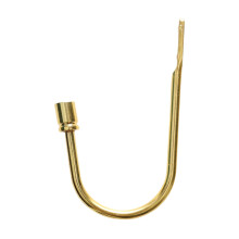 2026 New Arrival Hooks For Hanging Heavy Duty Curtain Alloy U Shaped Crystal Wall Hook Electro Galvanized Curtain Hook